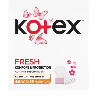 Kotex Liners Normal+ DEO slipové vložky 56 ks - parfo.cz