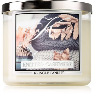 Kringle Candle Knitted Cashmere vonná svíčka 411 g - parfo.cz