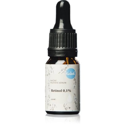 Kvitok Noční pleťové sérum Retinol 0