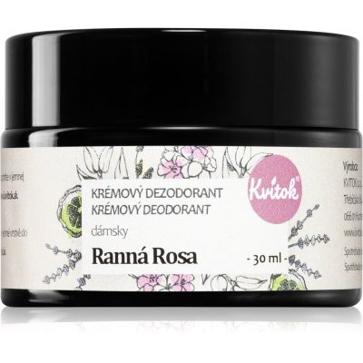 Kvitok Ranní rosa deodorant v krému pro citlivou pokožku 30 ml - parfo.cz