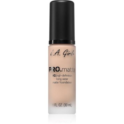 L.A. Girl Cosmetics PRO. Matte HD dlouhotrvající make-up s matným efektem odstín Natural 30 ml - parfo.cz