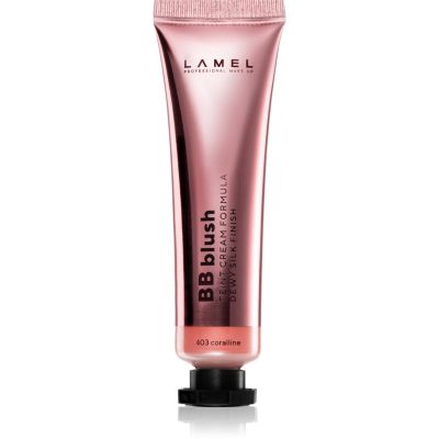LAMEL Insta BB Blush krémová tvářenka odstín 403 Coralline 10 ml - parfo.cz