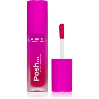 LAMEL Posh Matte Liquid Lip Stain dlouhotrvající matná tekutá rtěnka odstín 407 4 g - parfo.cz