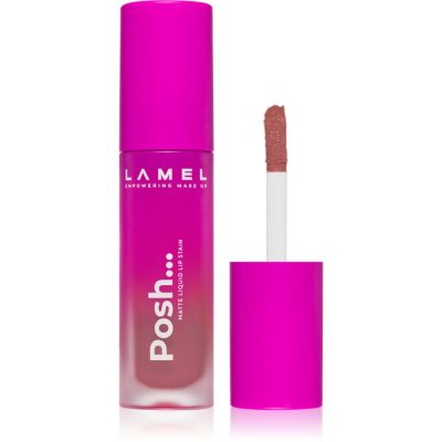 LAMEL Posh Matte Liquid Lip Stain dlouhotrvající matná tekutá rtěnka odstín №401 4 g - parfo.cz