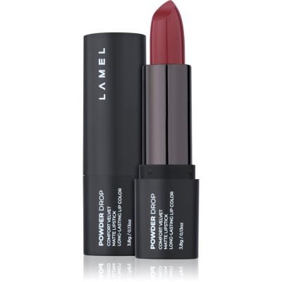 LAMEL Powder Drop matná rtěnka odstín №404 3