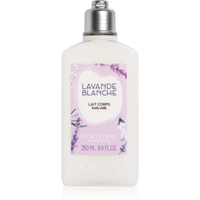 L’Occitane White Lavender zklidňující tělové mléko 250 ml - parfo.cz