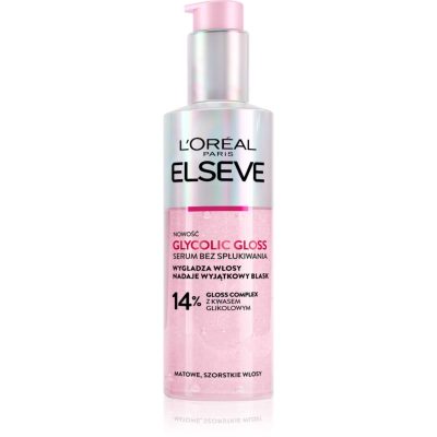 L’Oréal Paris Elseve Glycolic Gloss bezoplachové sérum pro posílení a lesk vlasů 150 ml - parfo.cz