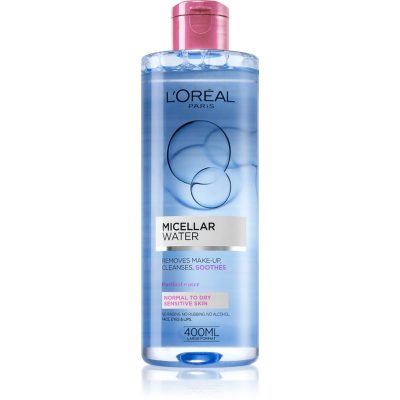 L’Oréal Paris Micellar Water micelární voda pro normální až suchou citlivou pleť 400 ml - parfo.cz