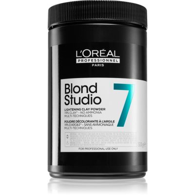 L’Oréal Professionnel Blond Studio Lightening Clay Powder zesvětlující pudr bez amoniaku 500 g - parfo.cz