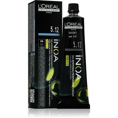L’Oréal Professionnel Inoa permanentní barva na vlasy bez amoniaku odstín 5.12 60 ml - parfo.cz