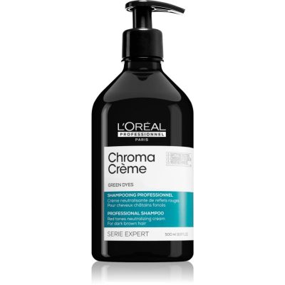 L’Oréal Professionnel Serie Expert Chroma Crème vlasový korektor neutralizující červené tóny pro tmavé vlasy 500 ml - parfo.cz