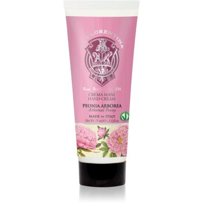 La Florentina Arboreal Peony Hand Cream přírodní krém na ruce pivoňka 75 ml - parfo.cz