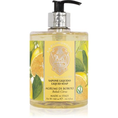 La Florentina Boboli Citrus Liquid Soap přírodní tekuté mýdlo na ruce citrus 500 ml - parfo.cz