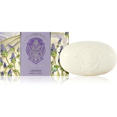 La Florentina Lavender Bath Soap přírodní tuhé mýdlo s vůní levandule 300 g - parfo.cz