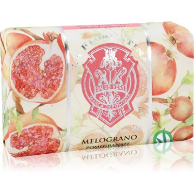La Florentina Pomegranate Hand Soap přírodní tuhé mýdlo granátové jablko 200 g - parfo.cz