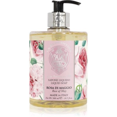 La Florentina Rose of May Liquid Soap přírodní tekuté mýdlo na ruce 500 ml - parfo.cz