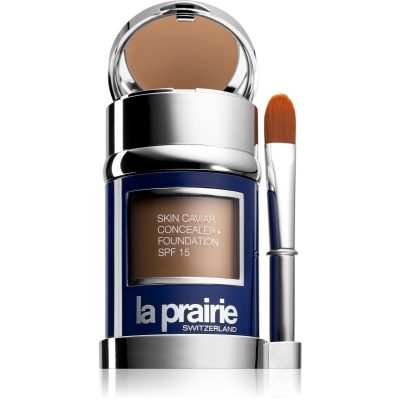 La Prairie Skin Caviar Concealer Foundation make-up a korektor SPF 15 odstín Mocha  30 ml - parfo.cz