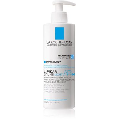 La Roche-Posay Lipikar Baume AP+M Light lehký tělový balzám pro suchou a citlivou pokožku 400 ml - parfo.cz