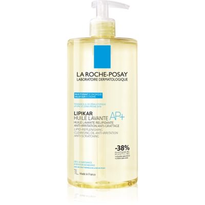 La Roche-Posay Lipikar Huile AP+ zvláčňující relipidační mycí olej proti podráždění 1000 ml - parfo.cz