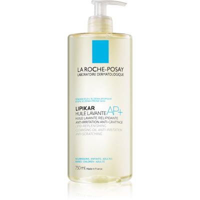 La Roche-Posay Lipikar Huile AP+ zvláčňující relipidační mycí olej proti podráždění 750 ml - parfo.cz