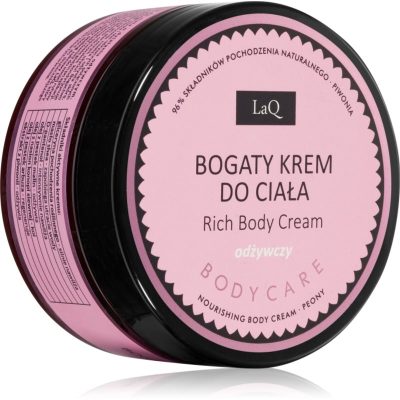 LaQ Kitten Peony vyživující tělový krém 200 ml - parfo.cz