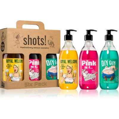 LaQ Shots! Six Pack dárková sada - parfo.cz