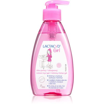 Lactacyd Girl jemný mycí gel na intimní hygienu 200 ml - parfo.cz