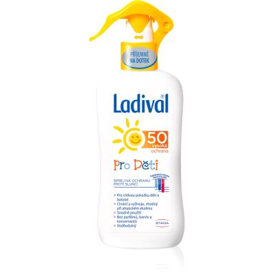 Ladival Pro Děti dětský sprej na opalování SPF 50 200 ml - parfo.cz