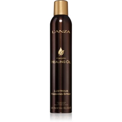 L'anza Keratin Healing Oil Lustrous Finishing Spray lak na vlasy se silnou fixací 350 ml - parfo.cz