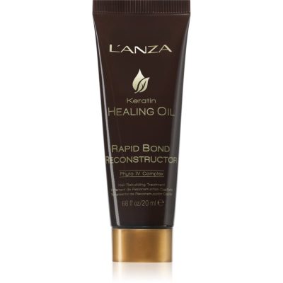 L'anza Keratin Healing Oil Rapid Bond Reconstructor bezoplachová vlasová péče 20 ml - parfo.cz