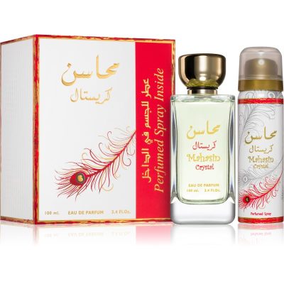 Lattafa Mahasin Crystal dárková sada pro ženy - parfo.cz