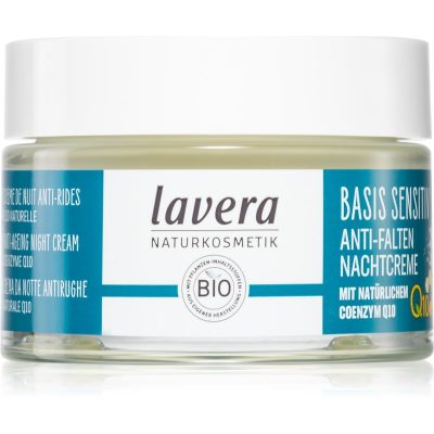 Lavera Basis Sensitiv Q10 noční pleťový krém s koenzymem Q10 50 ml - parfo.cz