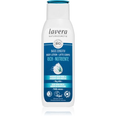 Lavera Basis Sensitiv intenzivně vyživující tělové mléko pro suchou pokožku 250 ml - parfo.cz
