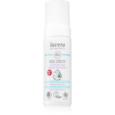 Lavera Basis Sensitiv jemná čisticí pěna pro citlivou pleť 150 ml - parfo.cz
