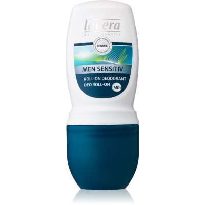 Lavera Men Sensitiv osvěžující kuličkový deodorant roll-on 50 ml - parfo.cz