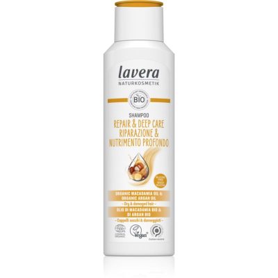 Lavera Repair & Care hloubkově regenerační šampon pro suché a poškozené vlasy 250 ml - parfo.cz