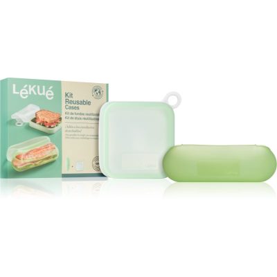 Lékué Kit Reusable Cases sada silikonových obalů 2 ks - parfo.cz