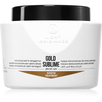 Light Irridiance Gold Sublime restrukturalizační maska​​ pro poškozené vlasy 500 ml - parfo.cz