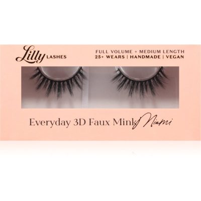 Lilly Lashes Everyday 3D Faux Mink umělé řasy typ Everyday Miami 1 pár - parfo.cz