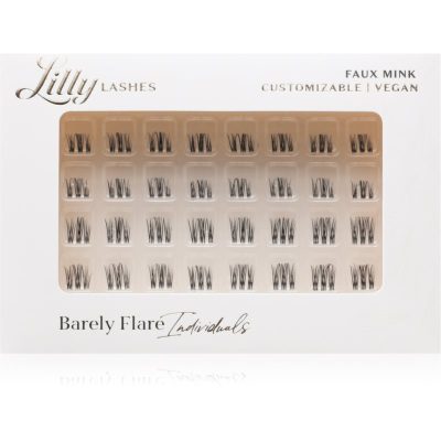 Lilly Lashes Individual Flares umělé řasy odstín Barely Flare 32 ks - parfo.cz