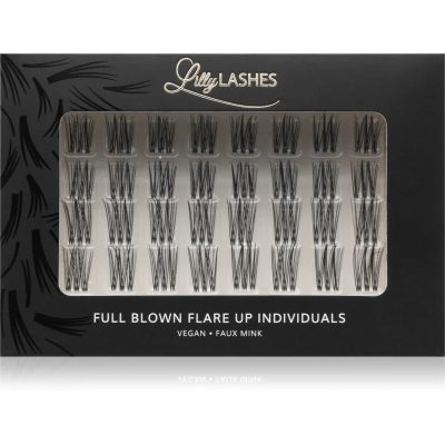 Lilly Lashes Individual Flares umělé řasy odstín Full Blown Flare Up 32 ks - parfo.cz