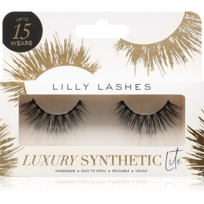 Lilly Lashes Luxury Synthetic Lite umělé řasy typ Envy 1 pár - parfo.cz