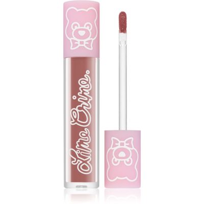 Lime Crime Plushies tekutá rtěnka odstín Milk Tea 3