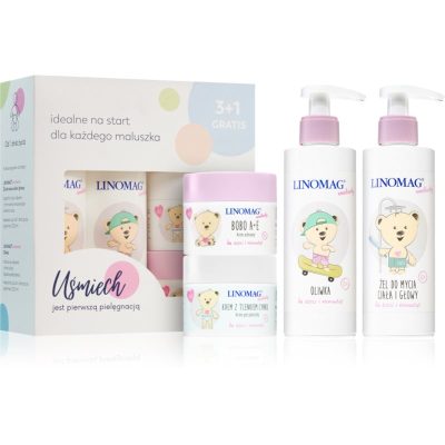 Linomag Emolienty Gift Set dárková sada pro děti od narození - parfo.cz
