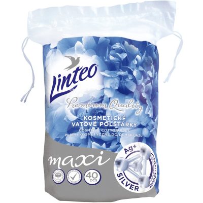 Linteo Premium Maxi odličovací tampony Silver 40 ks - parfo.cz