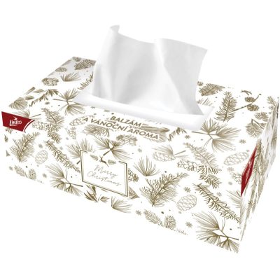 Linteo The Christmas Edition papírové kapesníky 200 ks - parfo.cz