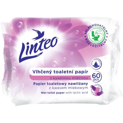Linteo Wet Toilet Paper 60 ks - parfo.cz