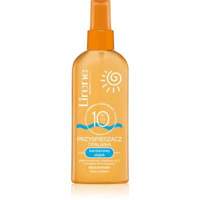 Lirene Sun Carotene Oil SPF 10 ochranný olej urychlující opalování SPF 10 150 ml - parfo.cz