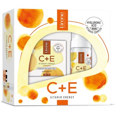 Lirene Vitamin C+E dárková sada pro suchou až citlivou pleť pro ženy - parfo.cz
