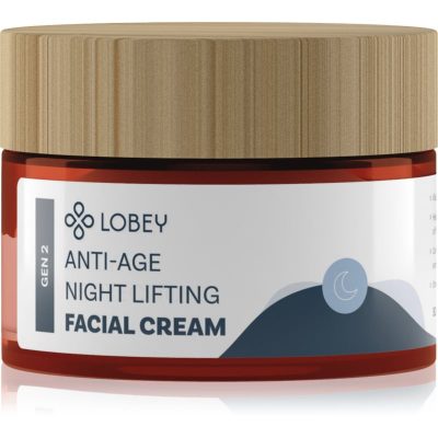 Lobey Skin Care Anti-Age Night Facial Cream noční vyhlazující krém 50 ml - parfo.cz